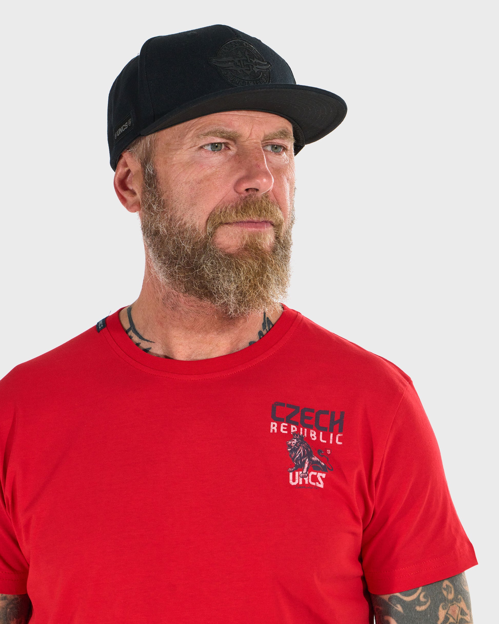 Pánske tričko CZECH REPUBLIC RED