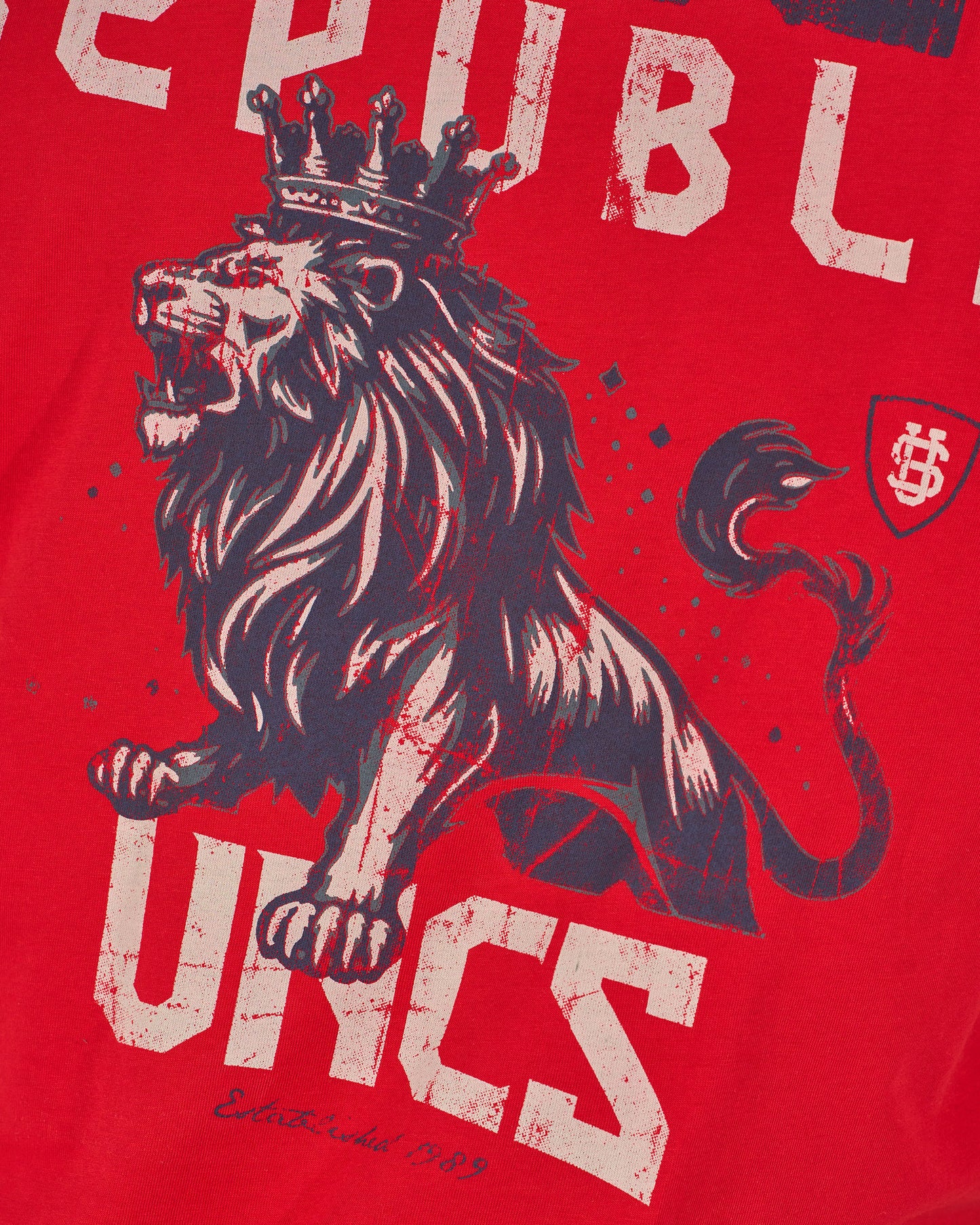 Pánske tričko CZECH REPUBLIC RED