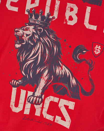 Pánske tričko CZECH REPUBLIC RED