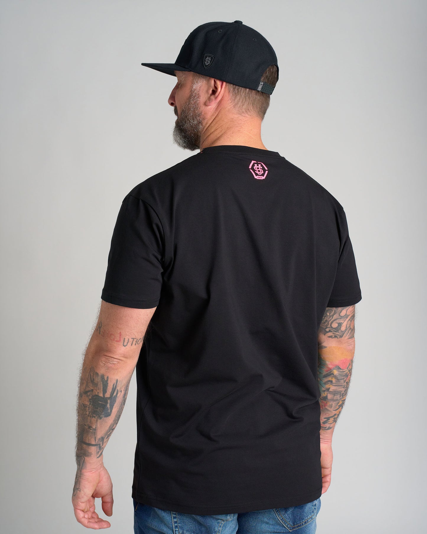 Pánske tričko STAFFBULL III (Elastan) BLACK