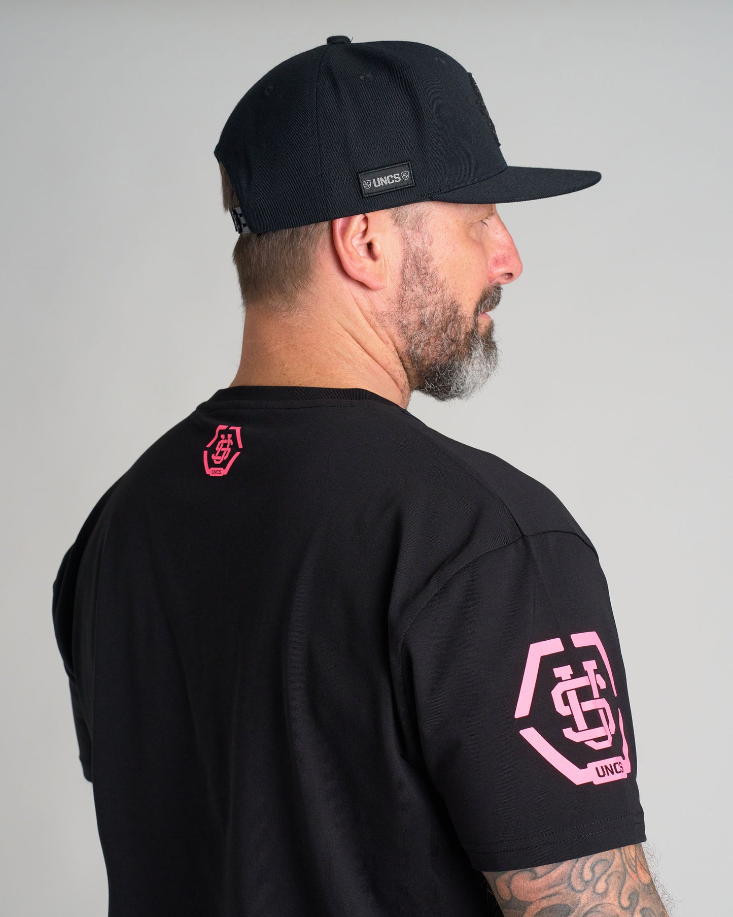 Pánske tričko STAFFBULL III (Elastan) BLACK