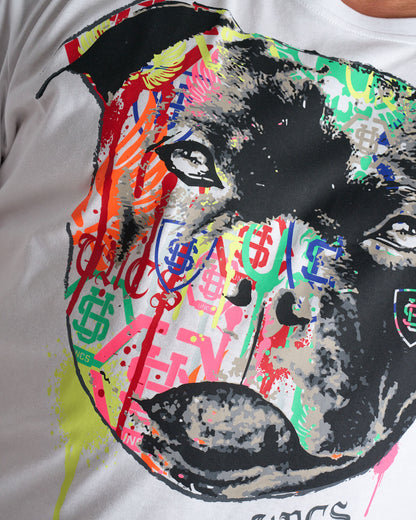 Pánske tričko STAFFBULL III WHITE