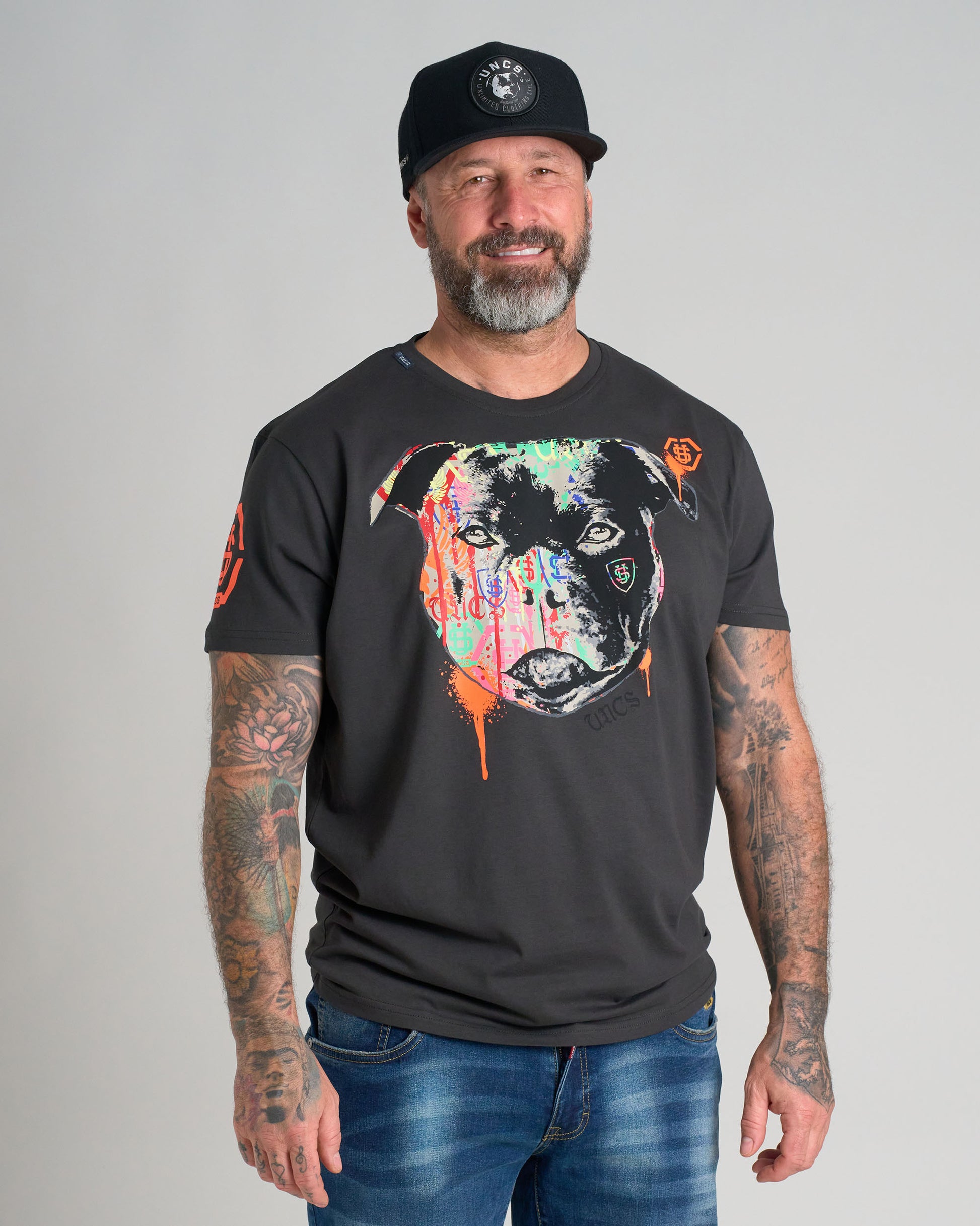 Pánske tričko STAFFBULL III ASPHALT