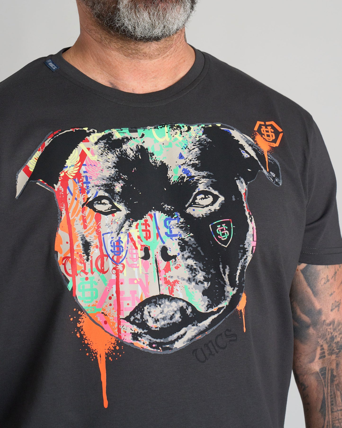 Pánske tričko STAFFBULL III ASPHALT