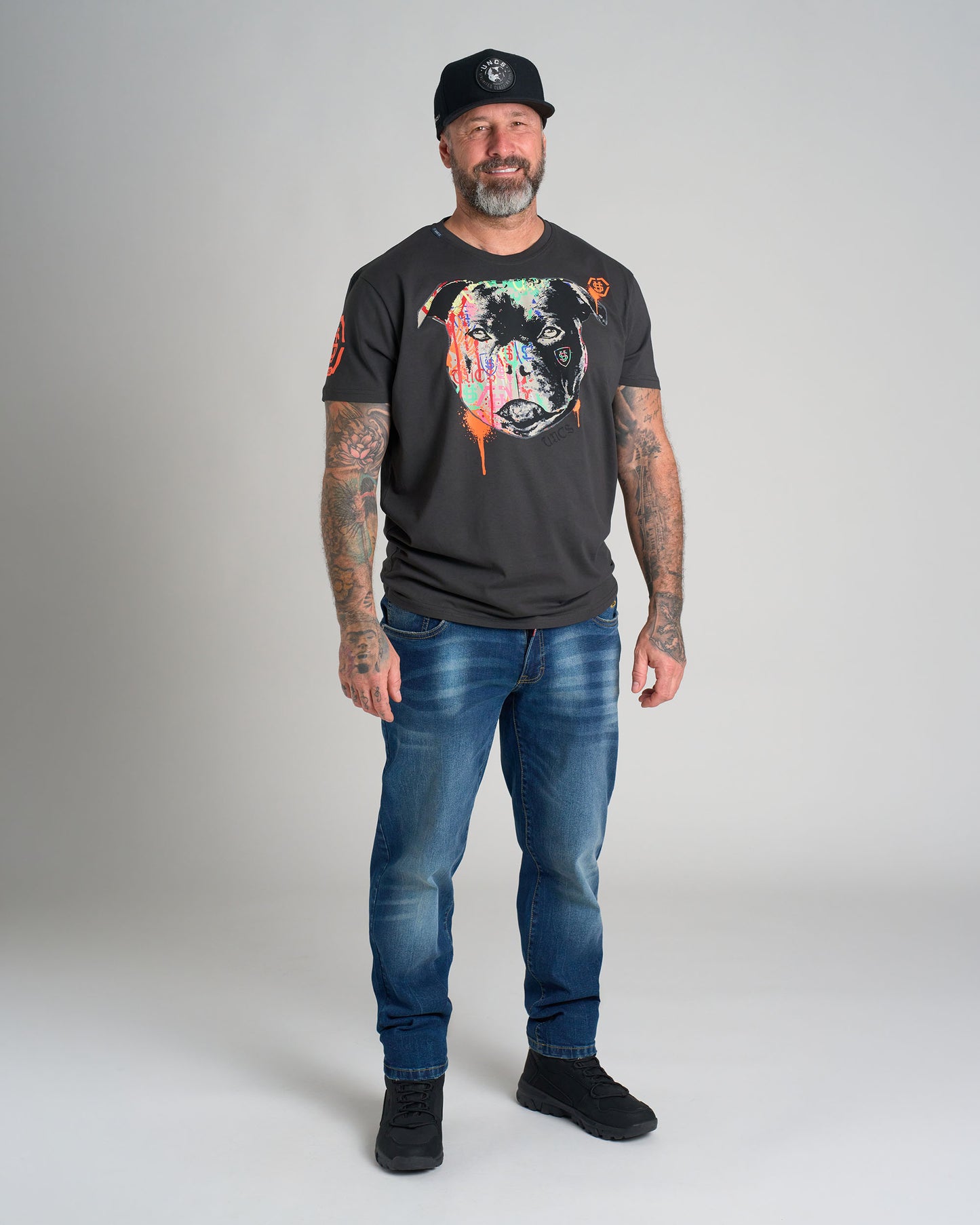 Pánske tričko STAFFBULL III ASPHALT