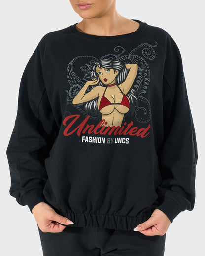 Dámska mikina RITA BLACK