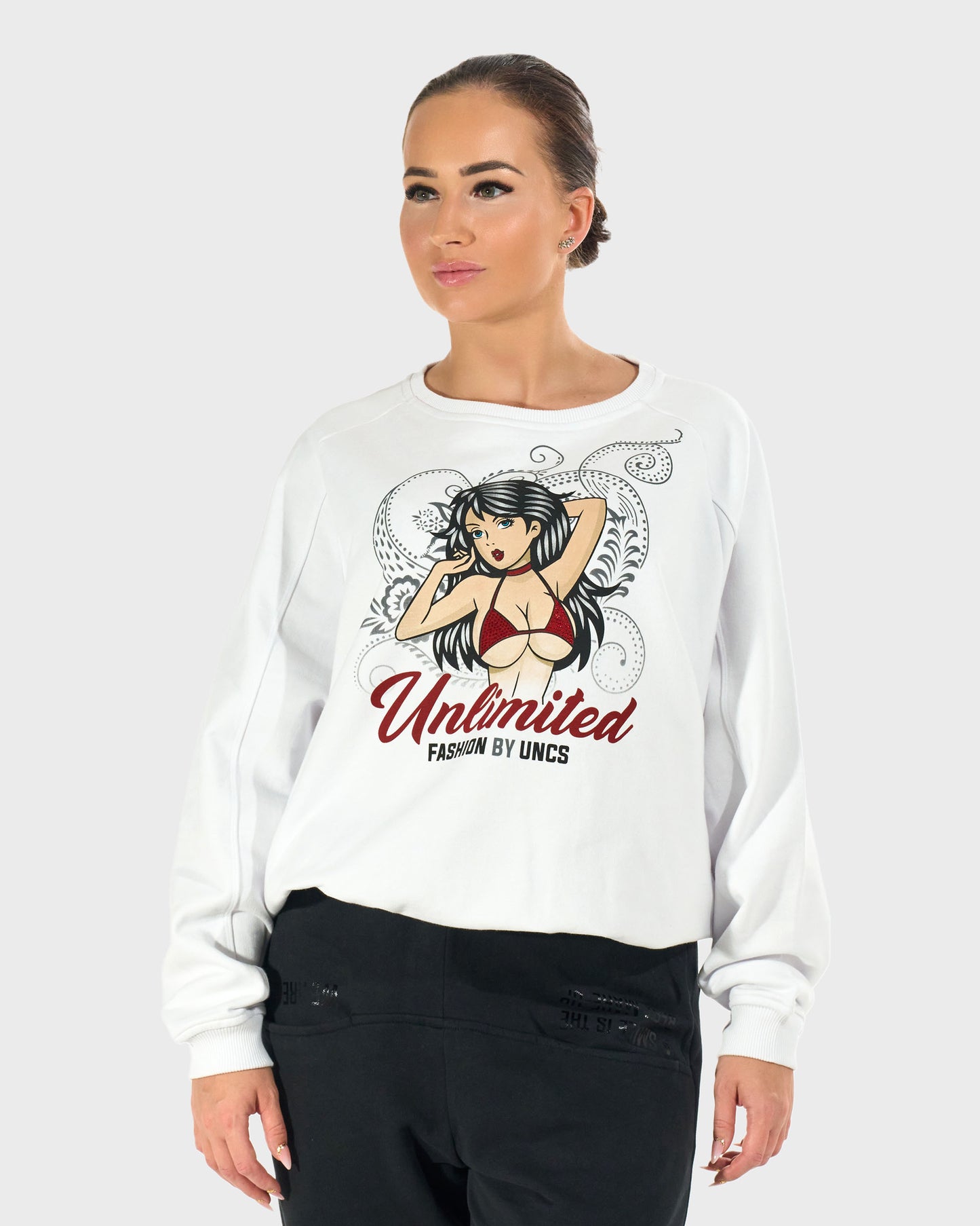 Dámska mikina RITA WHITE