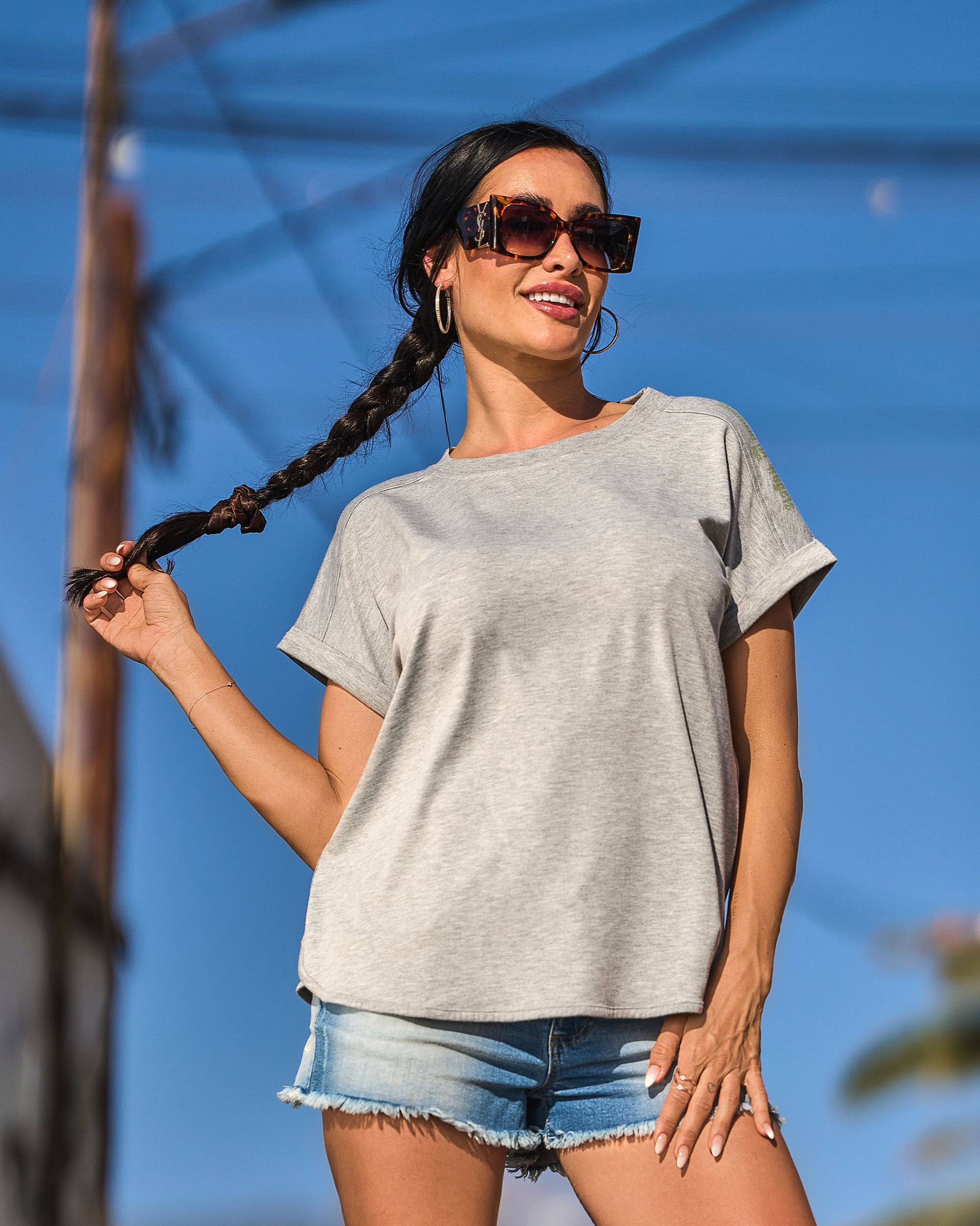 Dámske tričko SYLVA GREY