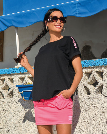 Dámske tričko SYLVA BLACK