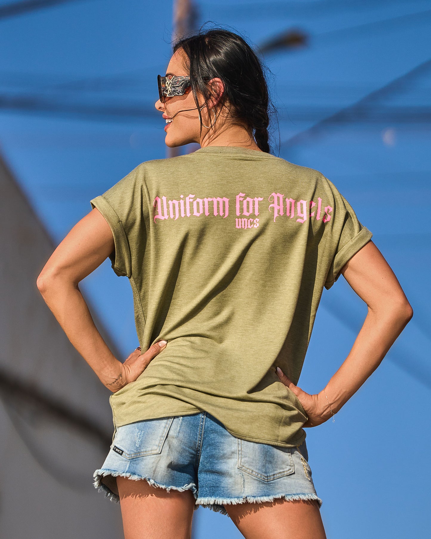 Dámske tričko SYLVA KHAKI