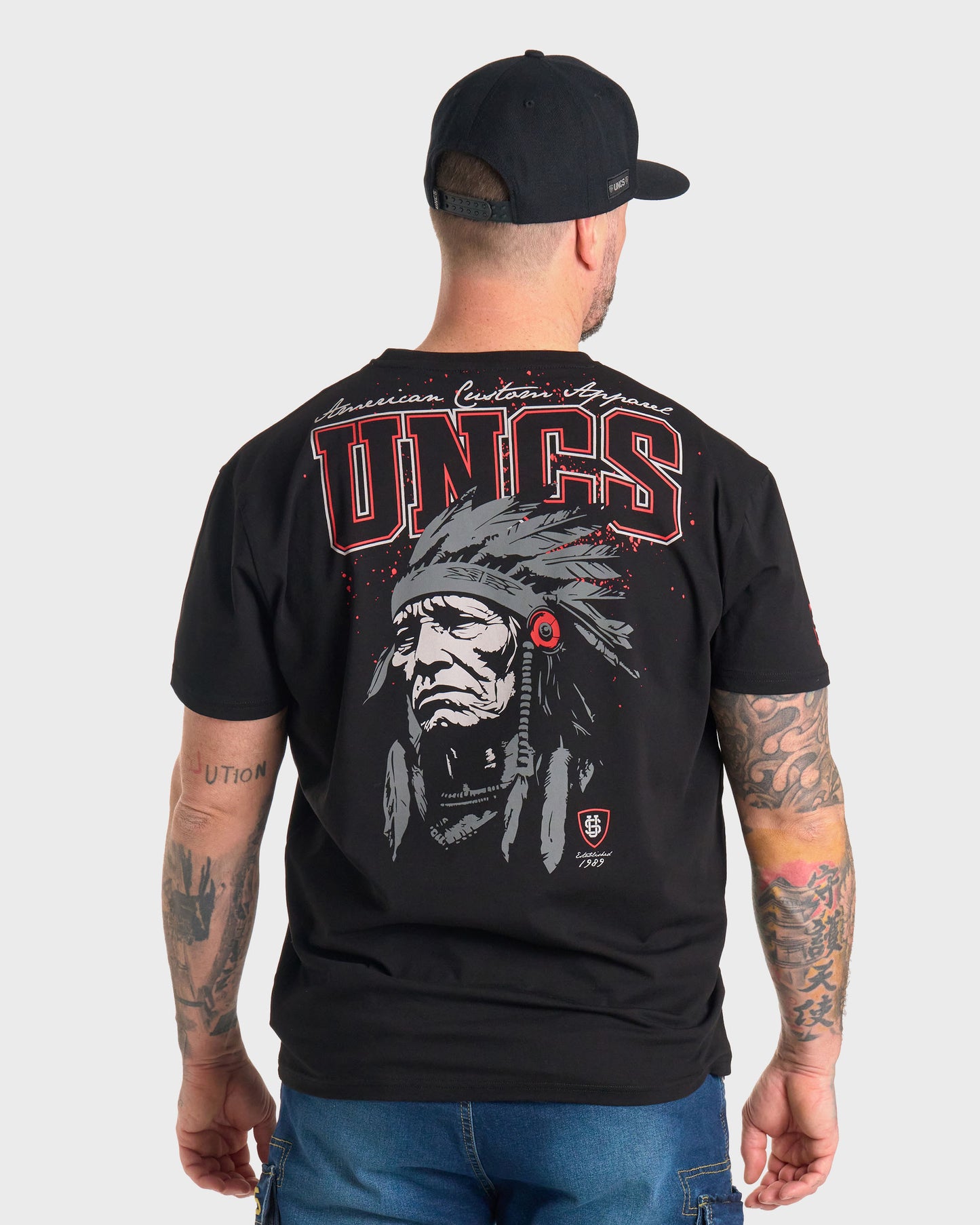 Pánske tričko INDIAN BLACK