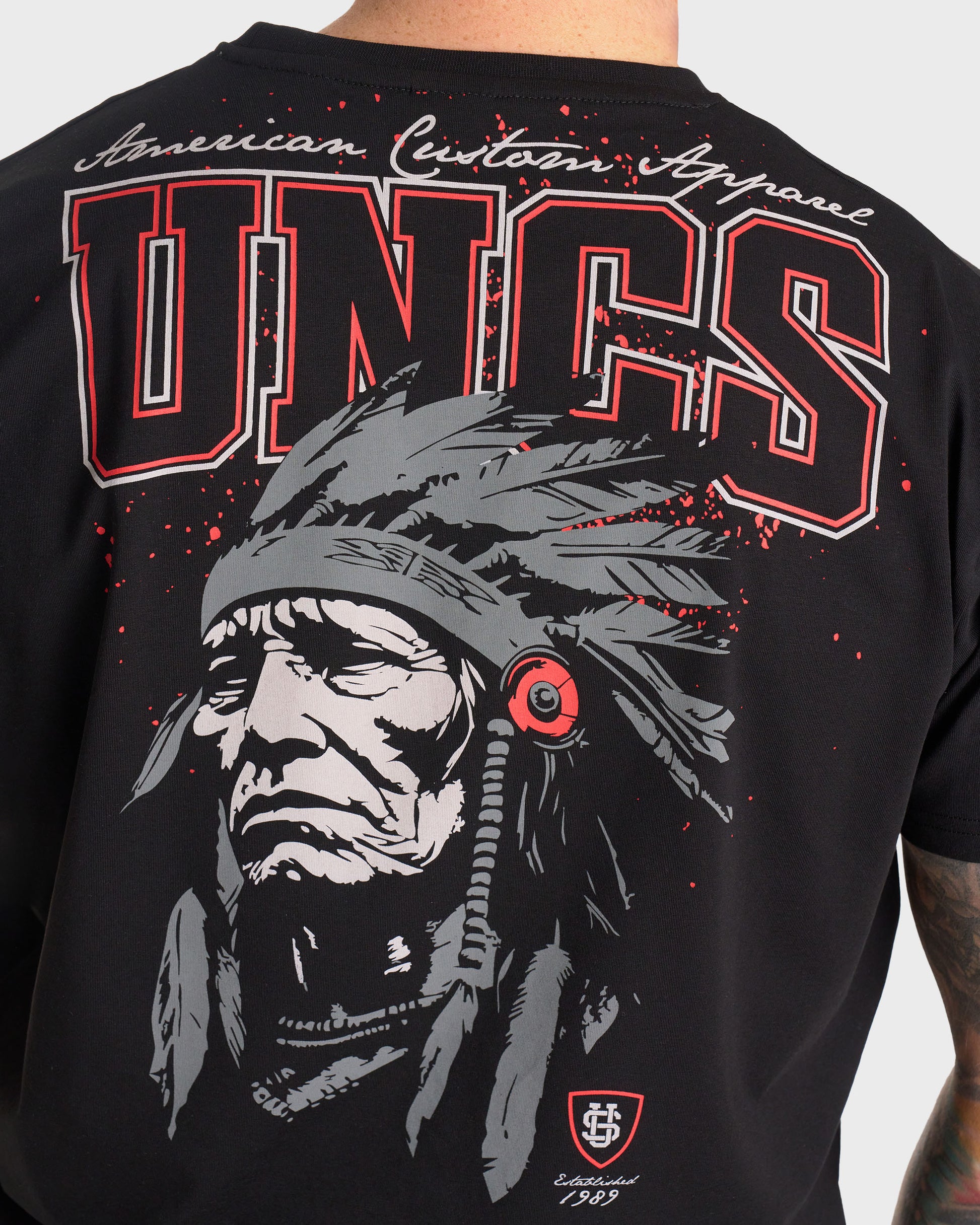 Pánske tričko INDIAN BLACK