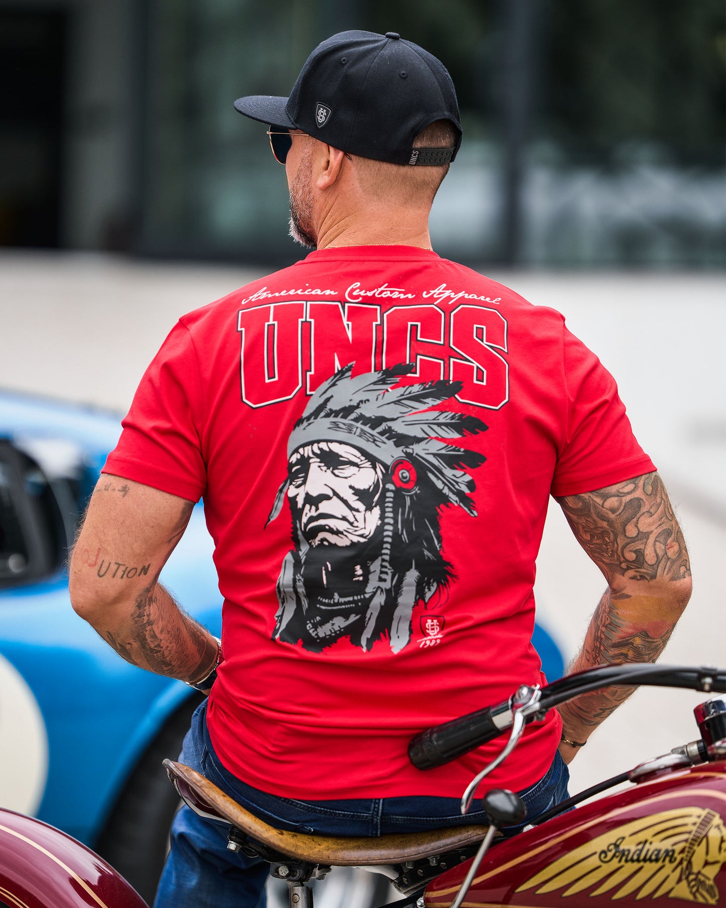 Pánske tričko INDIAN RED