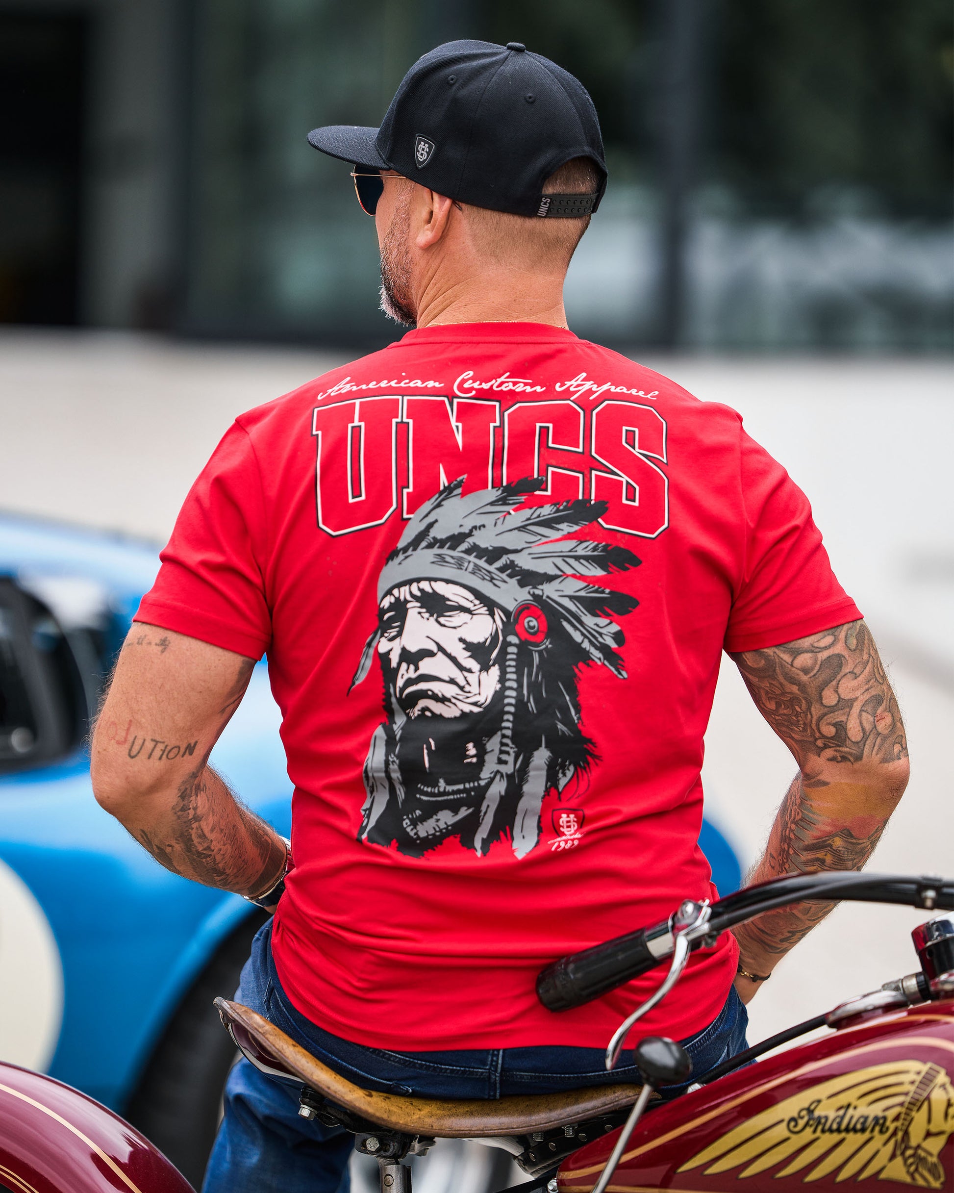 Pánske tričko INDIAN RED