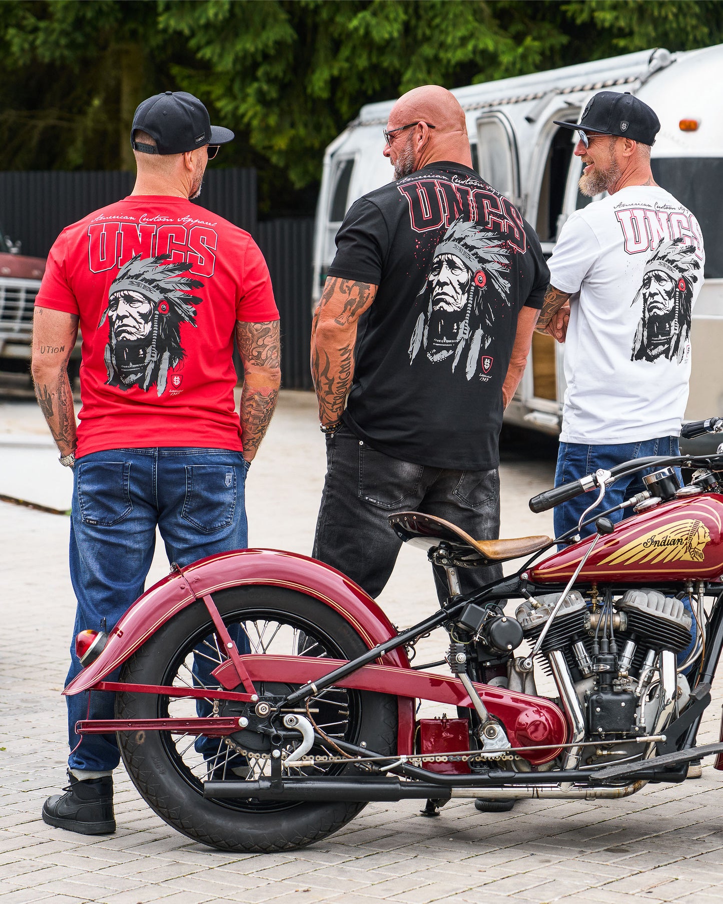 Pánske tričko INDIAN RED