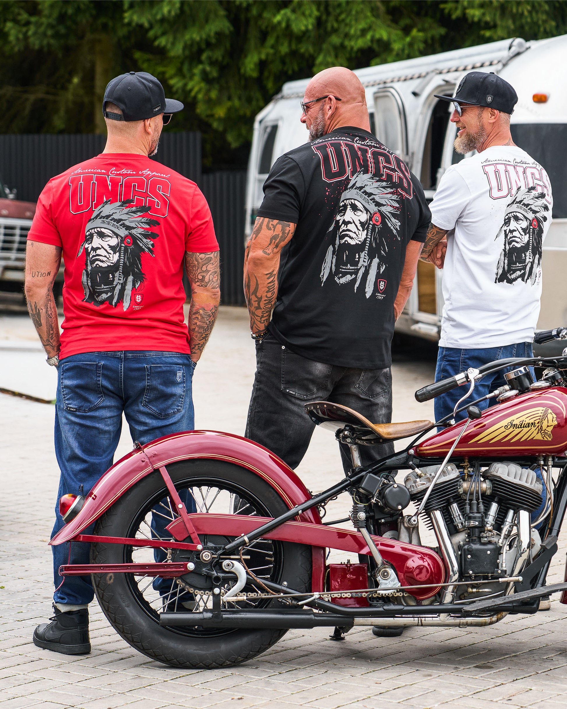 Pánske tričko INDIAN RED