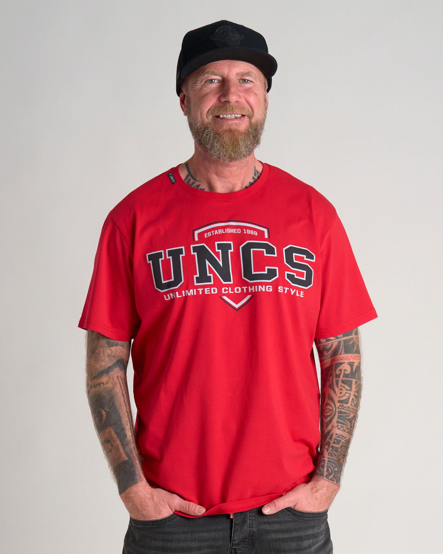 Pánske tričko UNCS TEAM RED