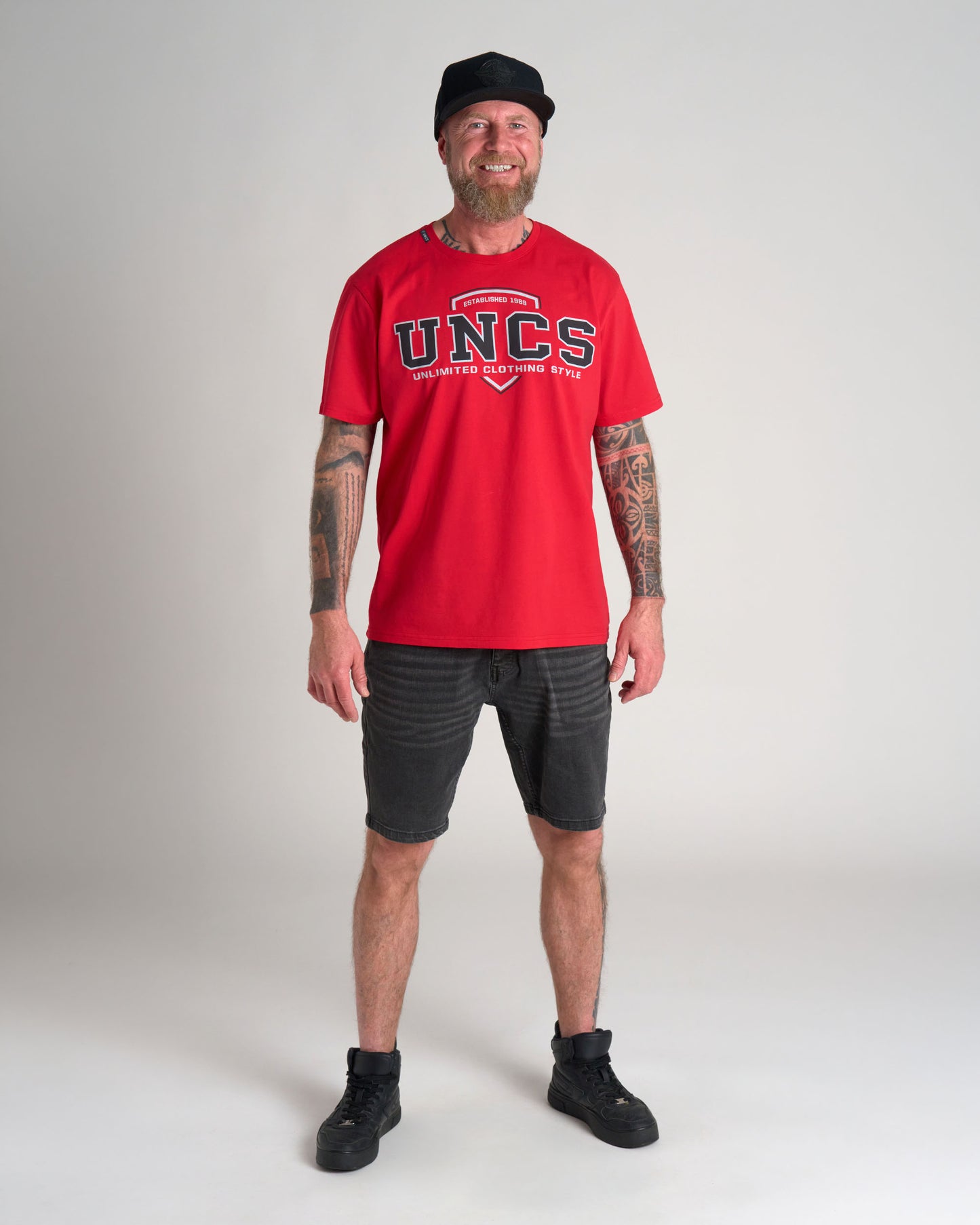 Pánske tričko UNCS TEAM RED