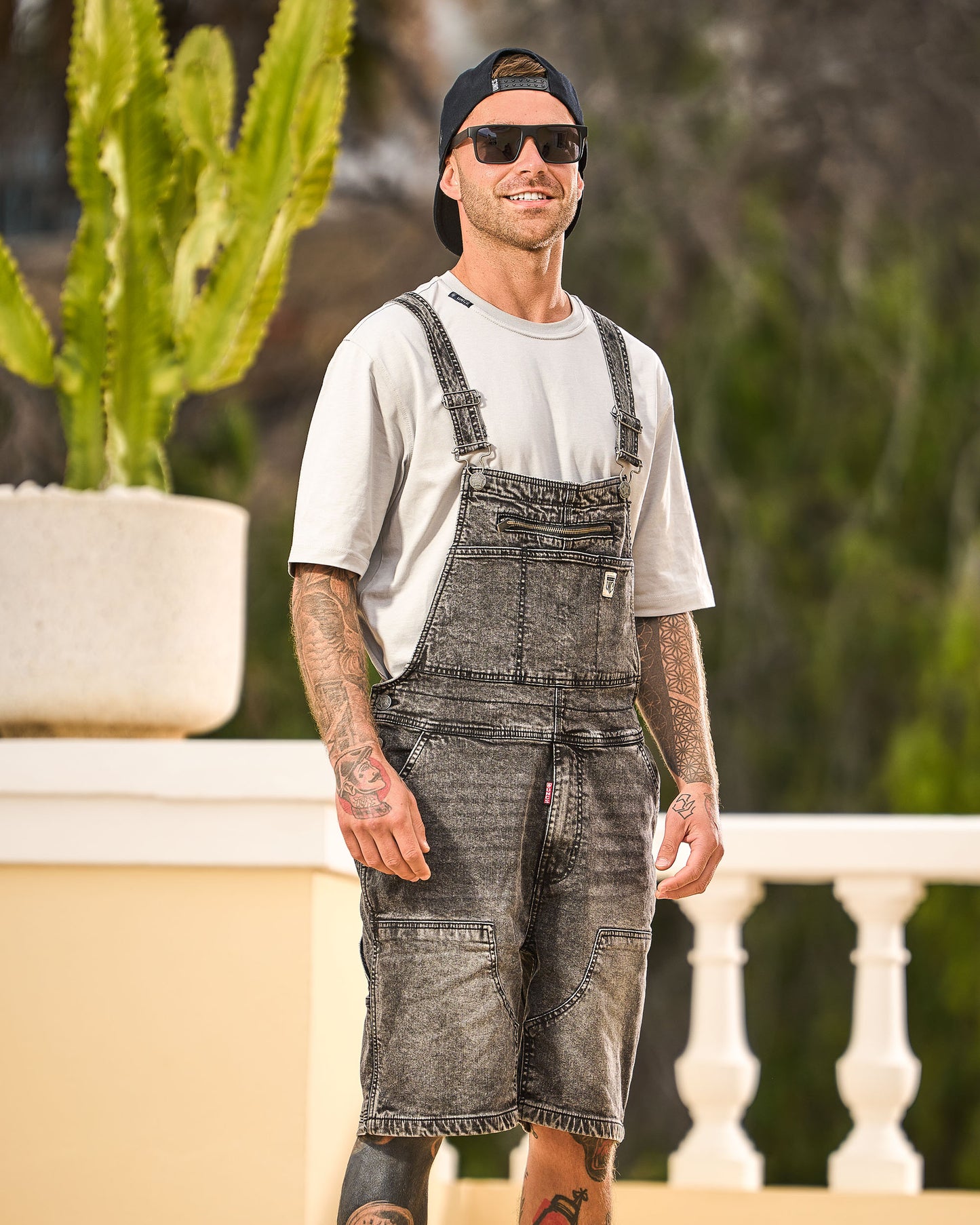 Pánske kraťasy WORKER BLACK