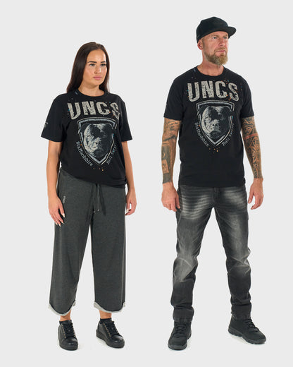 Unisex tričko STAFFORDSHIRE BULL BLACK