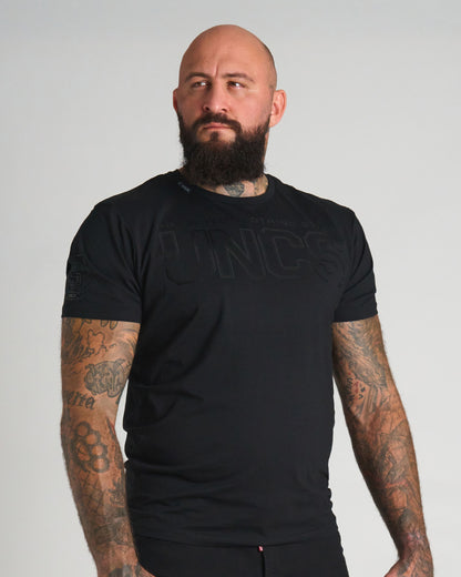 Pánske tričko UNLIMITED V BLACK/BLACK