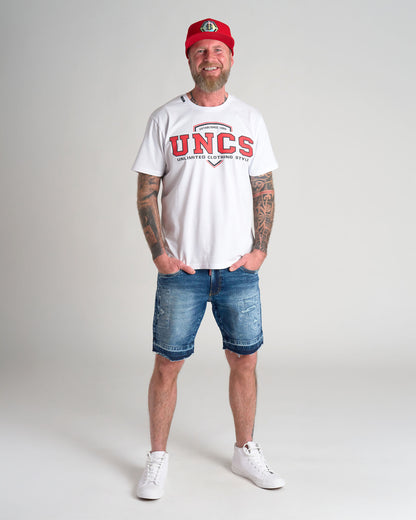 Pánske tričko UNCS TEAM II WHITE