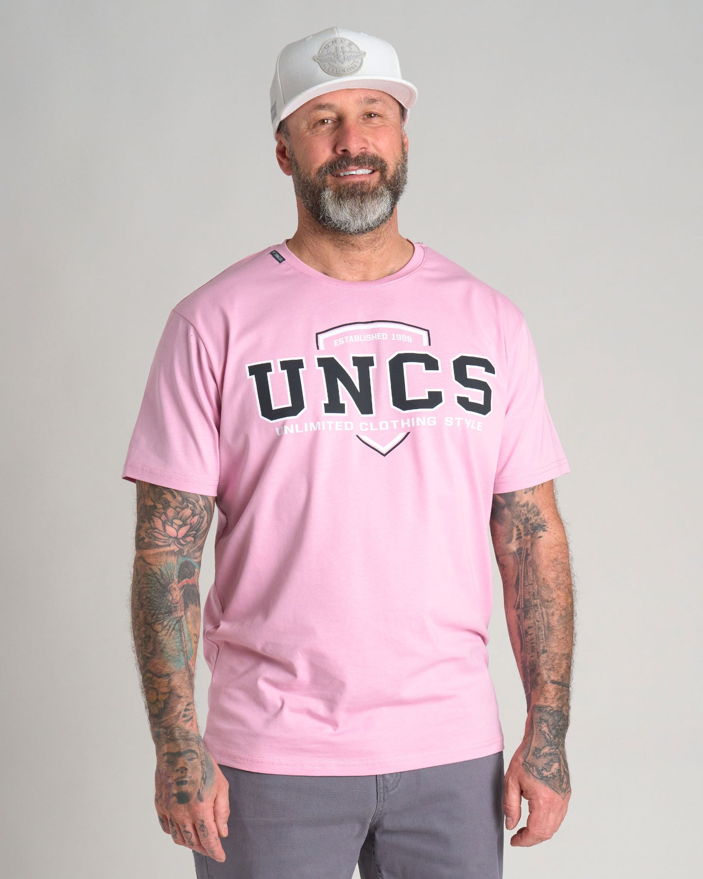 Pánske tričko UNCS TEAM II PINK
