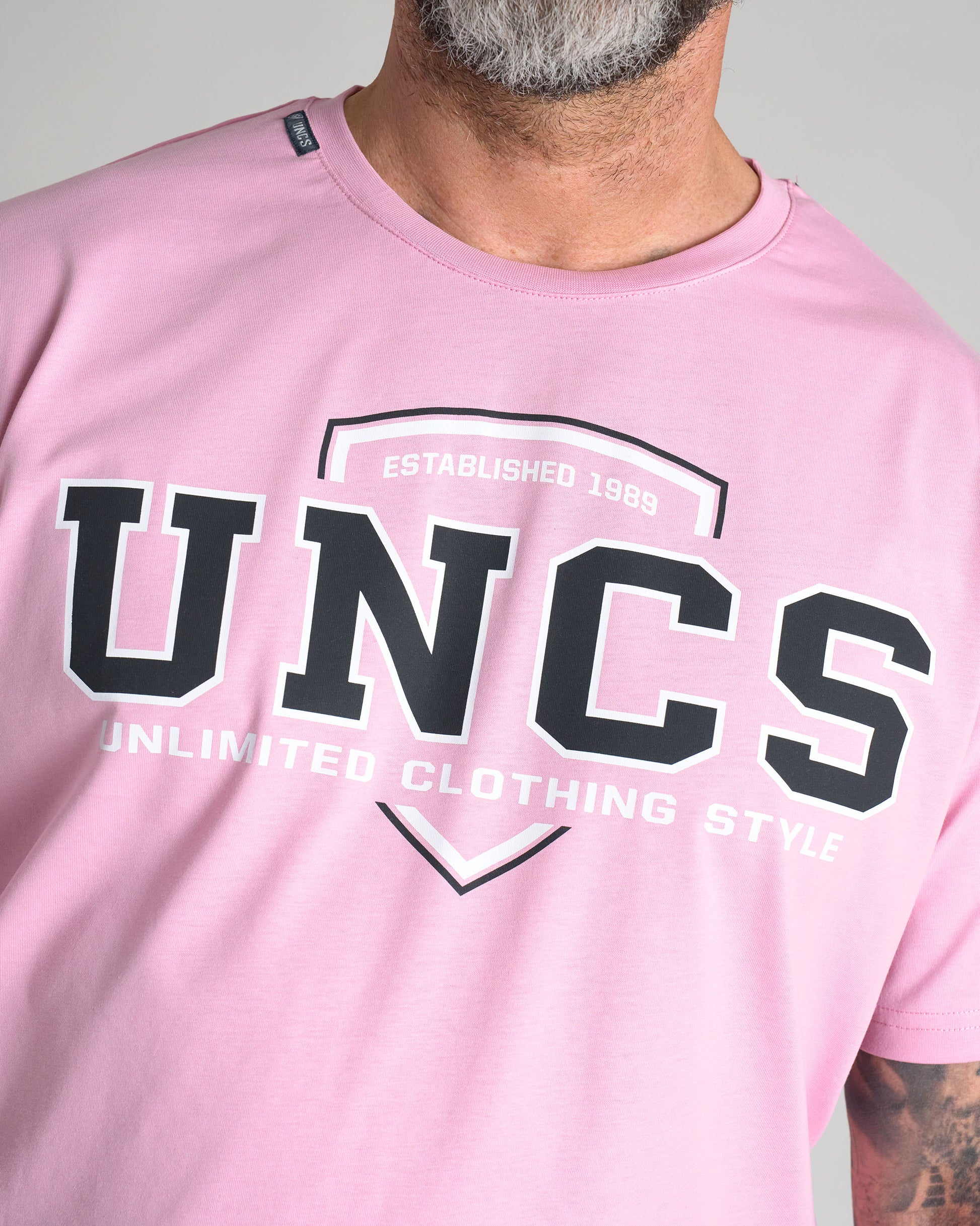 Pánske tričko UNCS TEAM II PINK