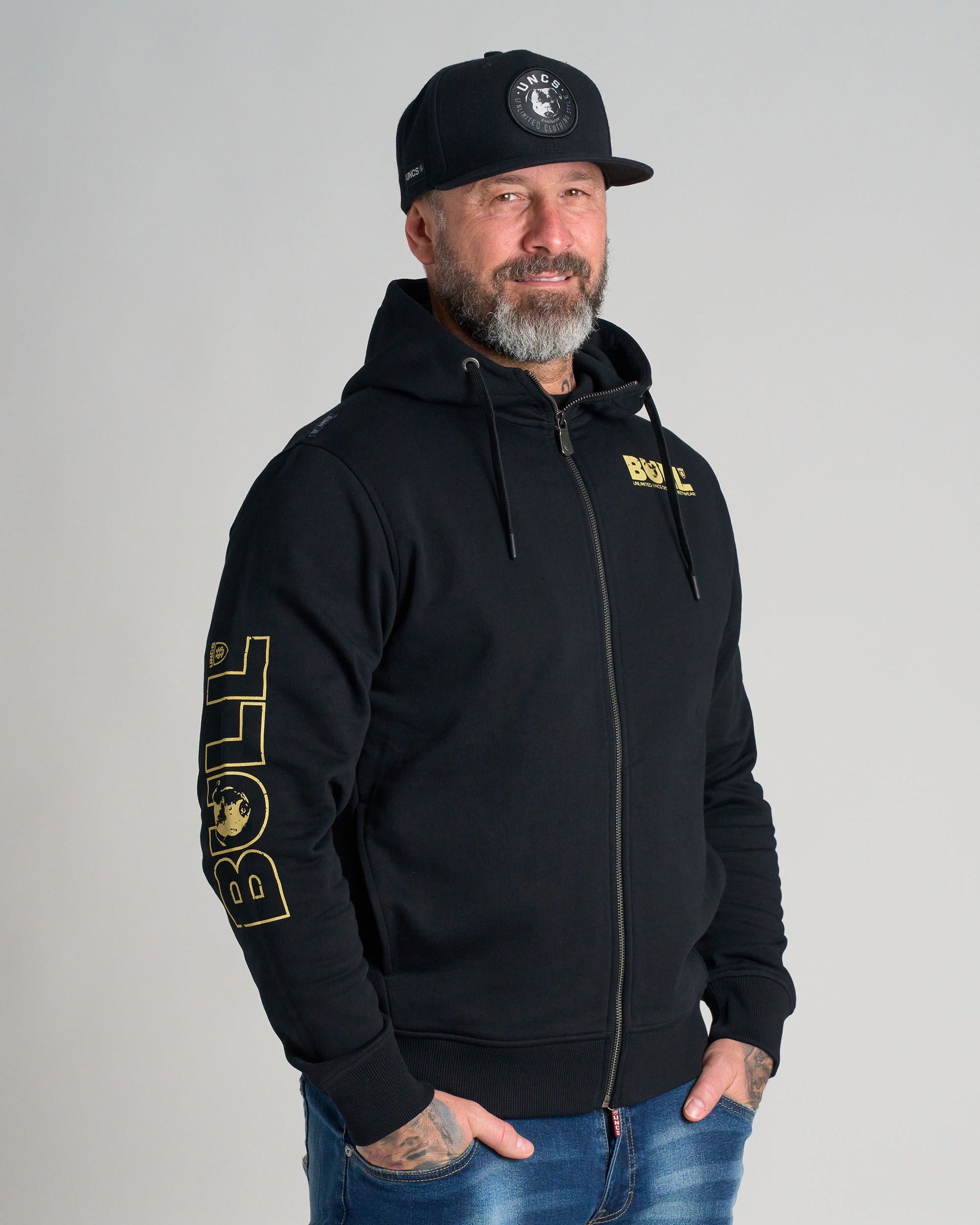 Pánska mikina BULL BLACK