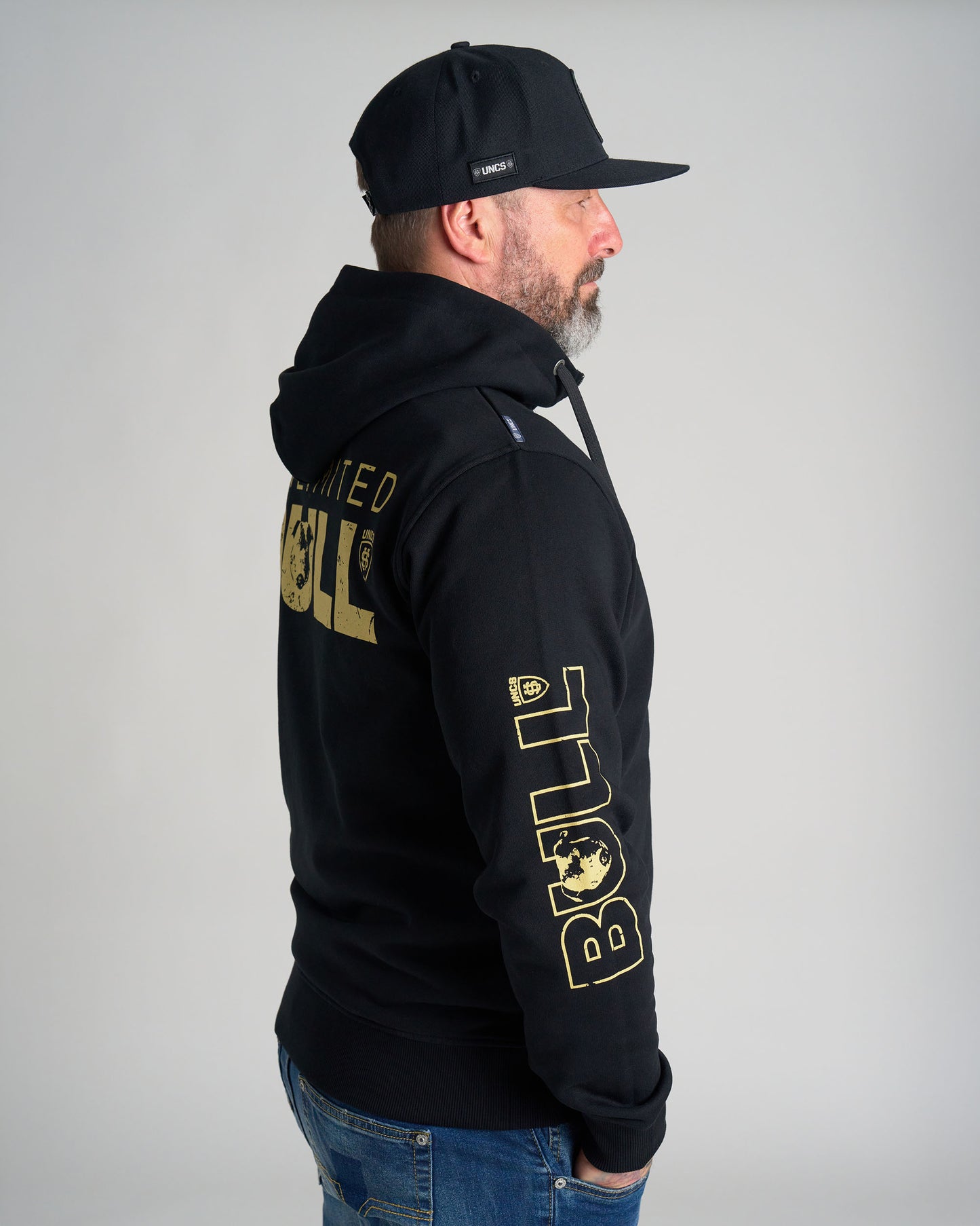 Pánska mikina BULL BLACK