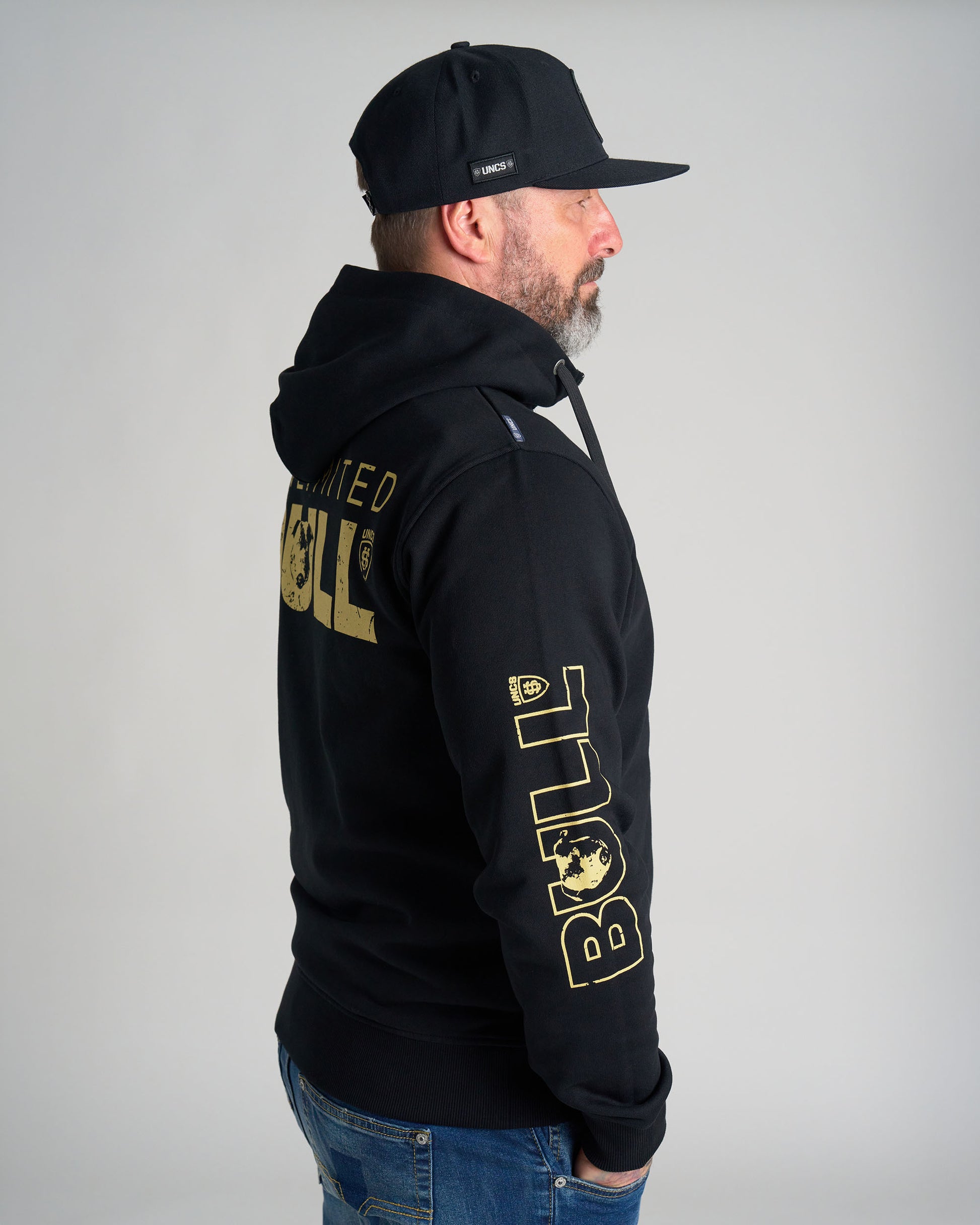 Pánska mikina BULL BLACK