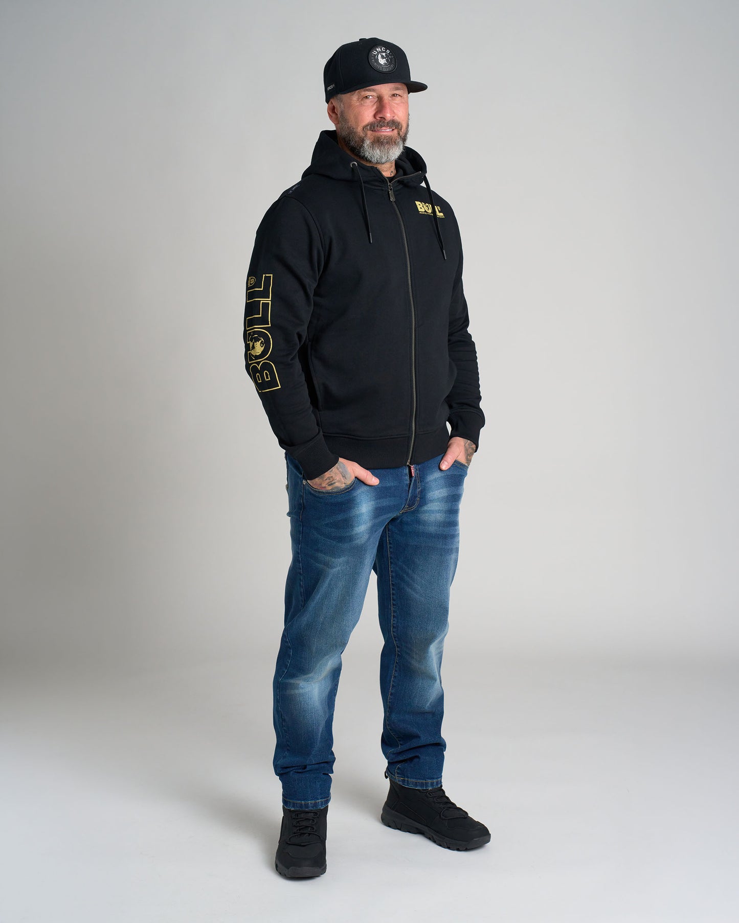 Pánska mikina BULL BLACK