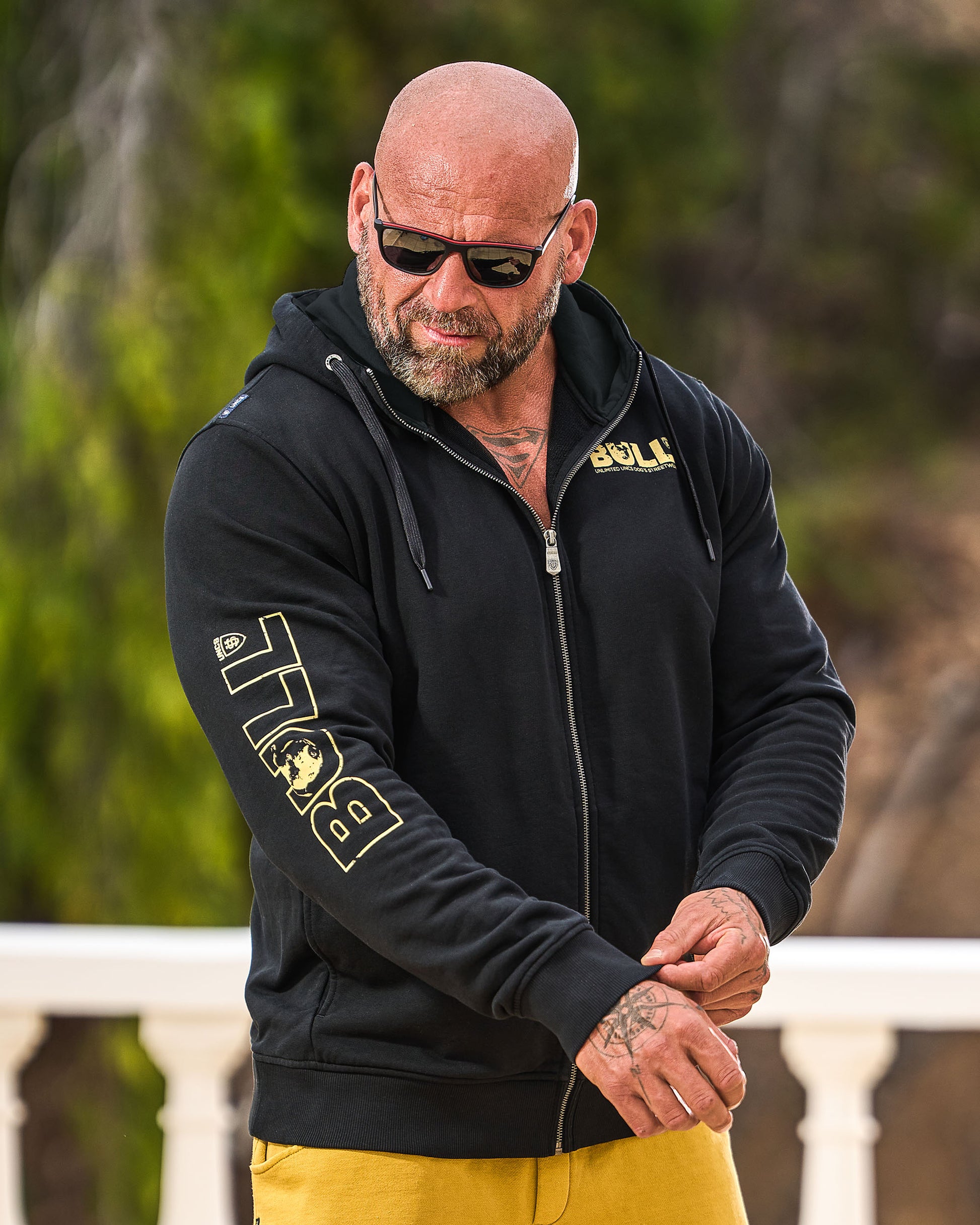 Pánska mikina BULL BLACK