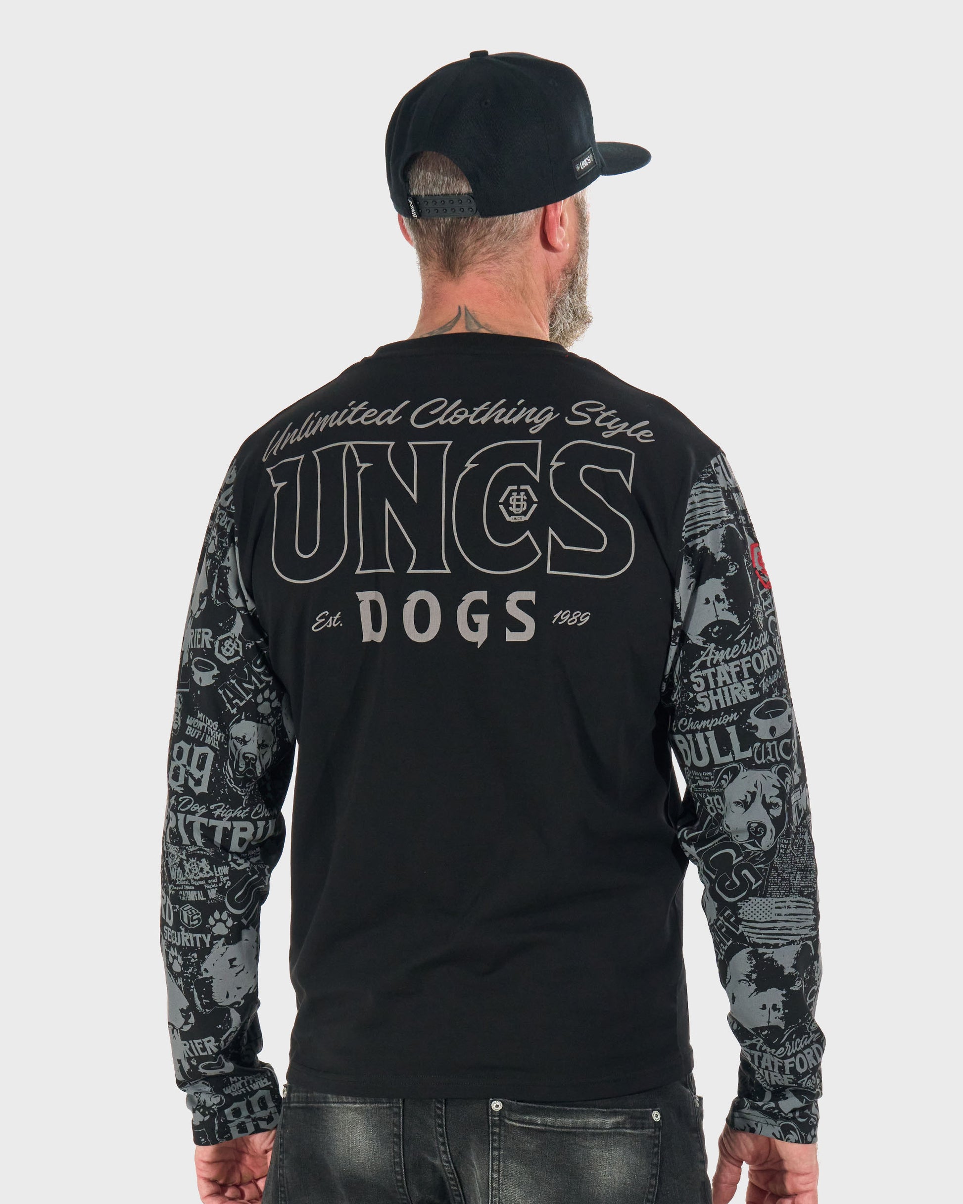 Pánske tričko COMICS LS BLACK