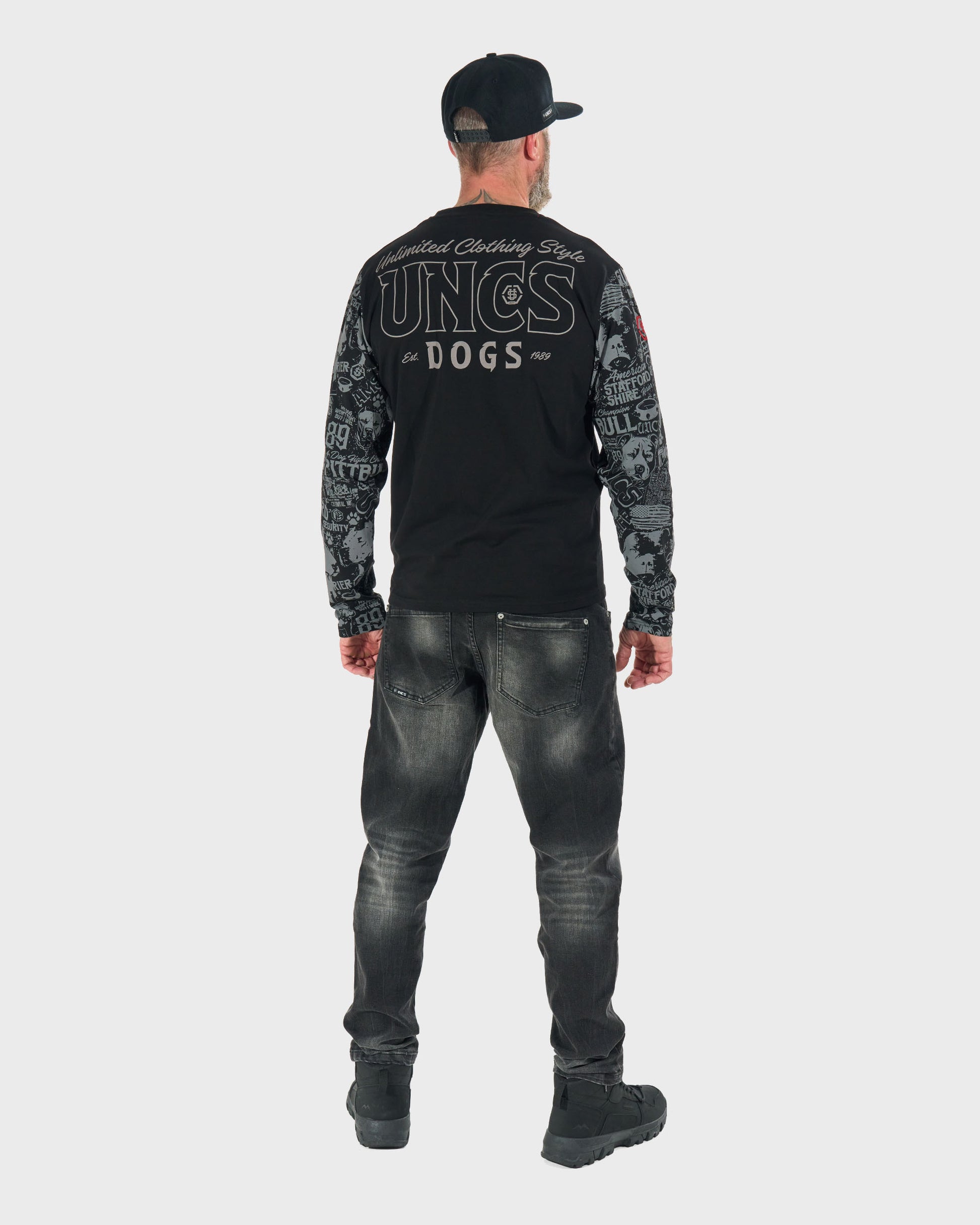 Pánske tričko COMICS LS BLACK