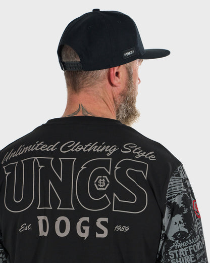 Pánske tričko COMICS LS BLACK