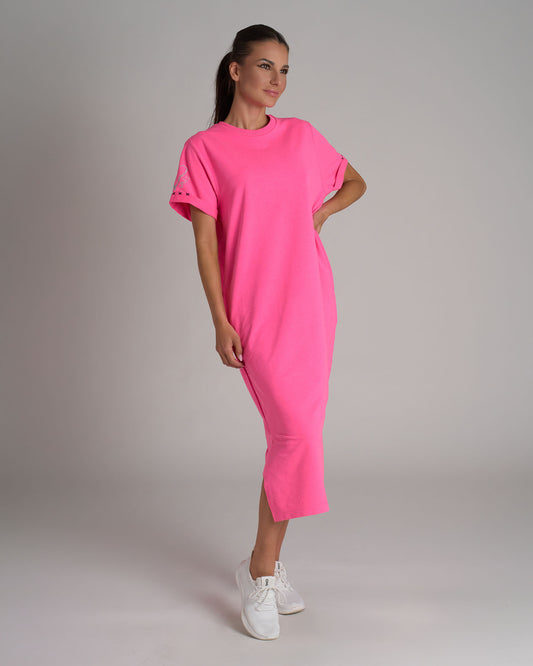 Dámske šaty KELI NEON PINK