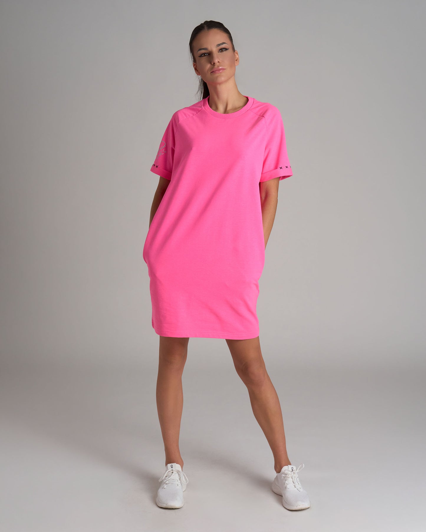 Dámske šaty KELI NEON PINK