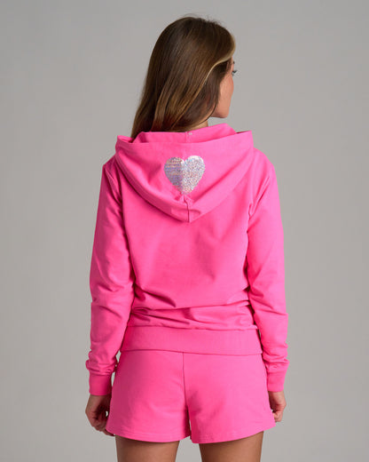Dámska mikina JOSE NEON PINK