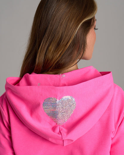 Dámska mikina JOSE NEON PINK