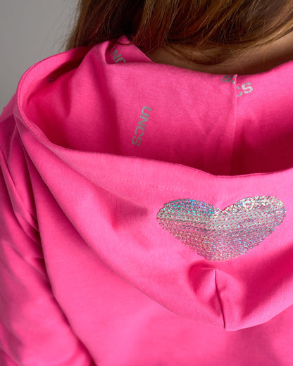 Dámska mikina JOSE NEON PINK