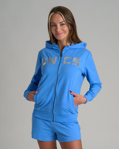 Dámska mikina JOSE LIGHT BLUE