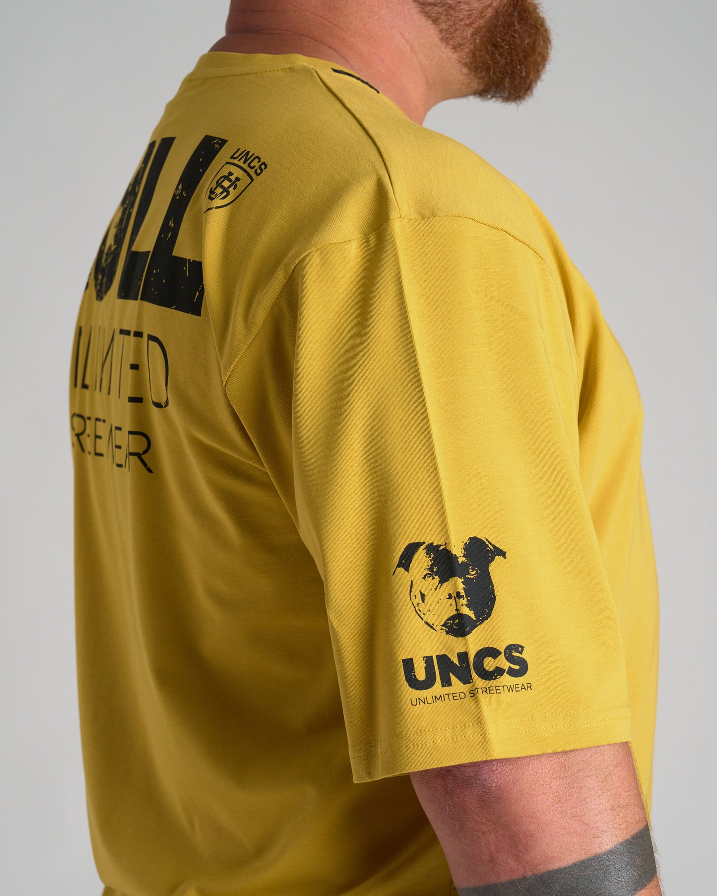Pánske tričko BULL III YELLOW