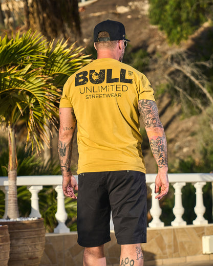 Pánske tričko BULL III YELLOW