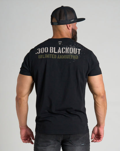 Pánske tričko GUNS BLACK