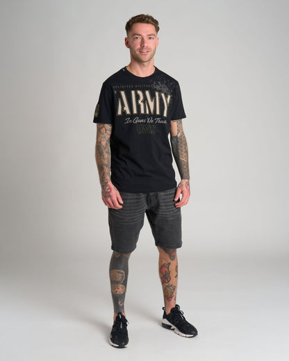 Pánske tričko GUNS II BLACK