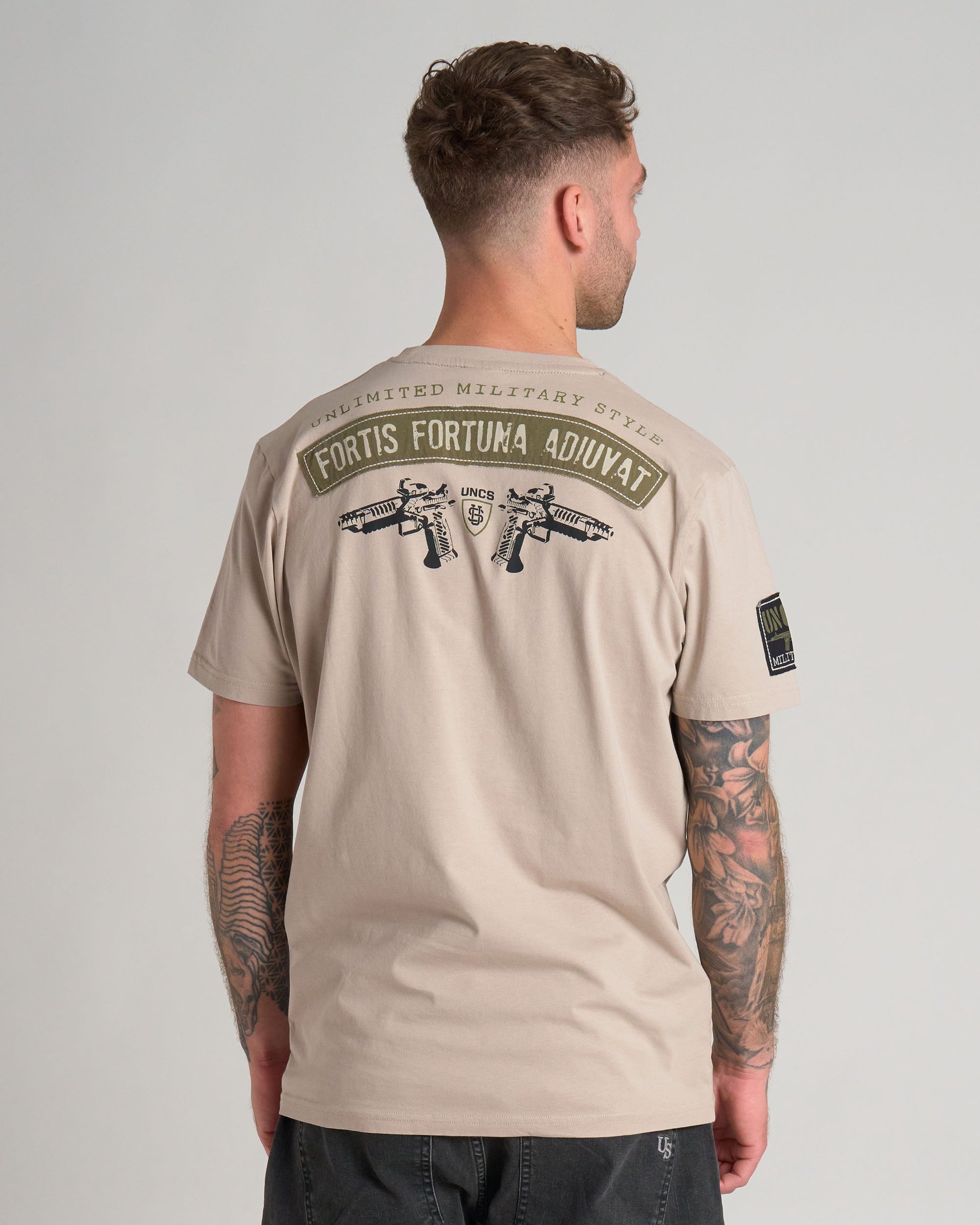 Pánske tričko GUNS II SAND