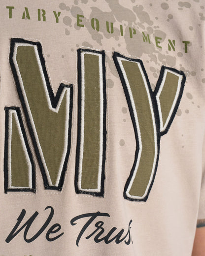 Pánske tričko GUNS II SAND