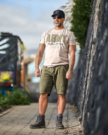 Pánske tričko GUNS II SAND