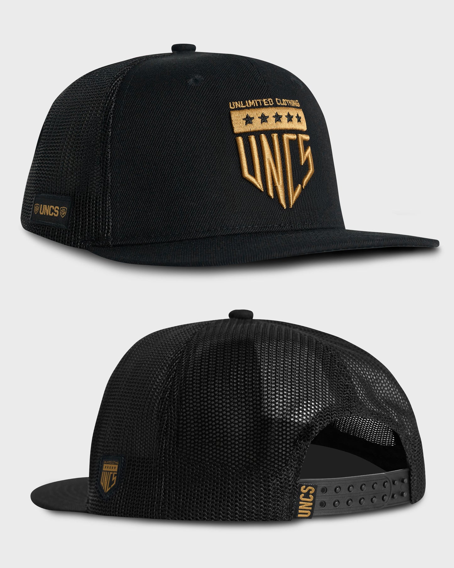 Pánska šiltovka BURNET II BLACK/GOLD